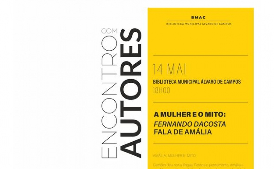 «Encontro com Autores» dedicado a Amália Rodrigues