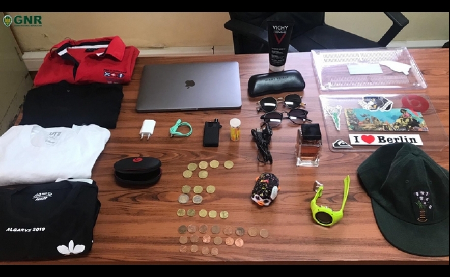 Monte Gordo – Apreensão de objetos furtados em hotel
