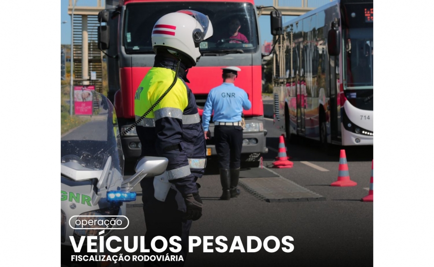 Operação «RoadPol – Veículos pesados de mercadorias e passageiros»