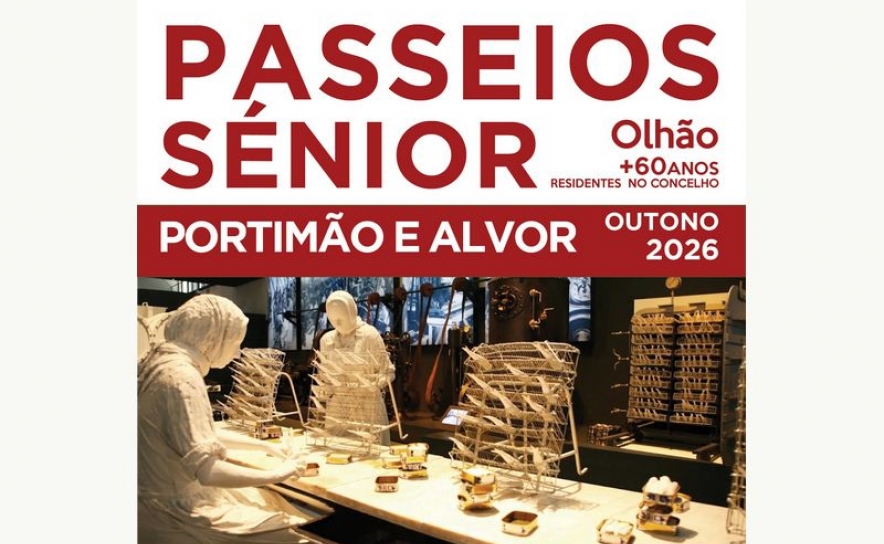 Portimão e Alvor são o destino do próximo passeio sénior