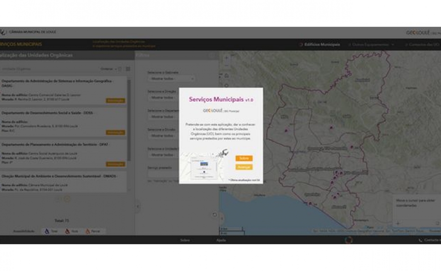 MUNICÍPIO DE LOULÉ LANÇA APLICAÇÃO NA WEB PARA CONSULTA DOS SERVIÇOS MUNICIPAIS