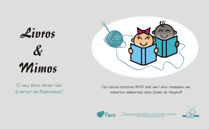 Biblioteca Municipal de Faro lança campanha Livros & Mimos para bebés leitores