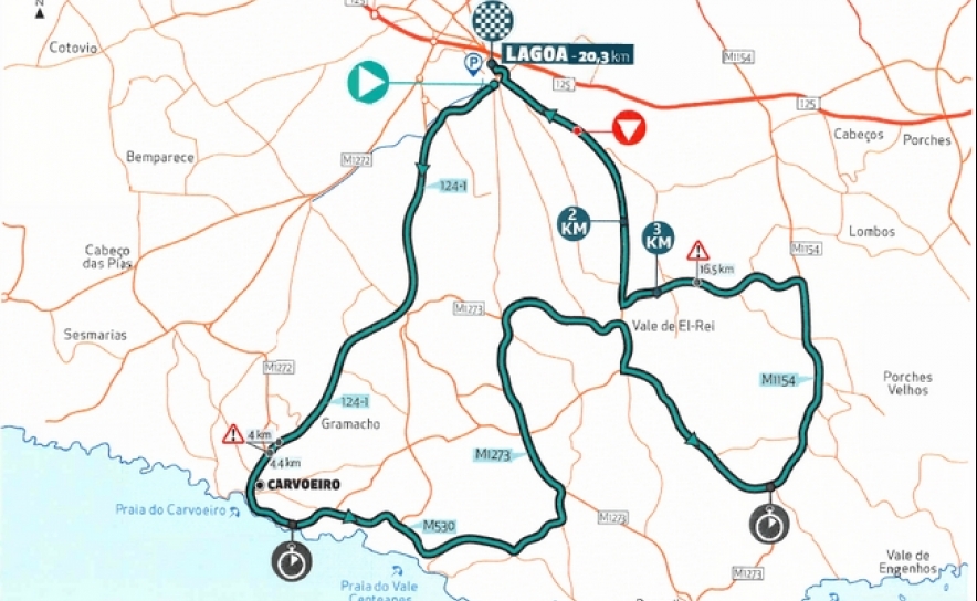 RESTRIÇÕES AO TRÂNSITO | 45ª Volta ao Algarve em Bicicleta 