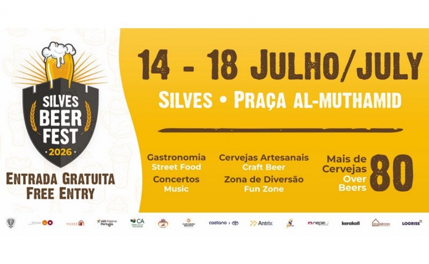 SILVES BEER FEST REGRESSA COM CINCO DIAS DE ANIMAÇÃO, GASTRONOMIA E CERVEJA ARTESANAL