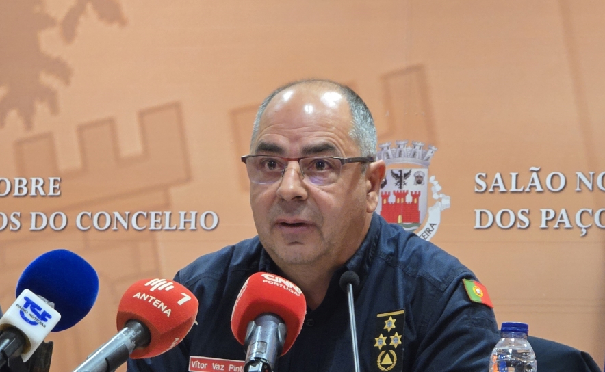 Comandante Regional de Emergência e Proteção Civil: Vitor Vaz Pinto Comandante Regional de Emergência e Proteção Civil: Vitor Vaz Pinto