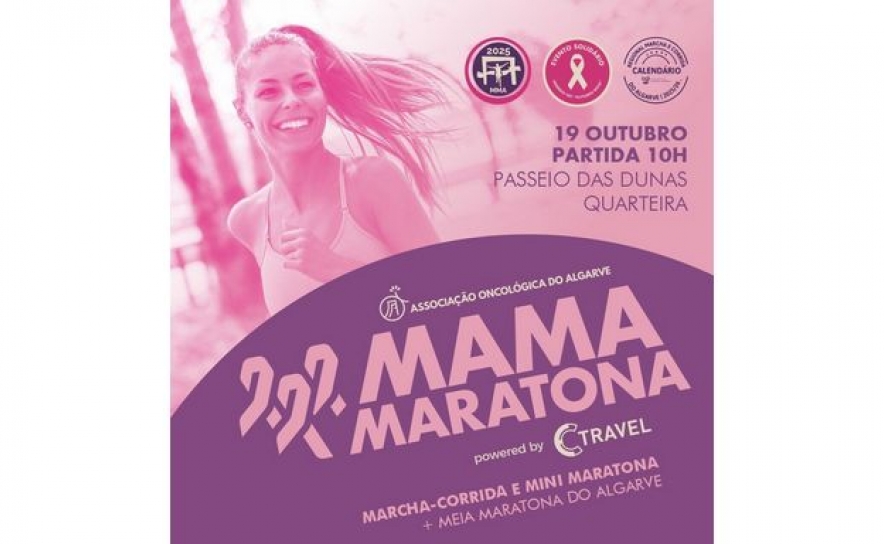 MUNICÍPIO DE SÃO BRÁS DE ALPORTEL APOIA A 25.ª MAMA MARATONA