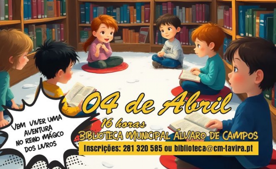 Tavira celebra o Dia Internacional do Livro Infantil com atividades na Biblioteca