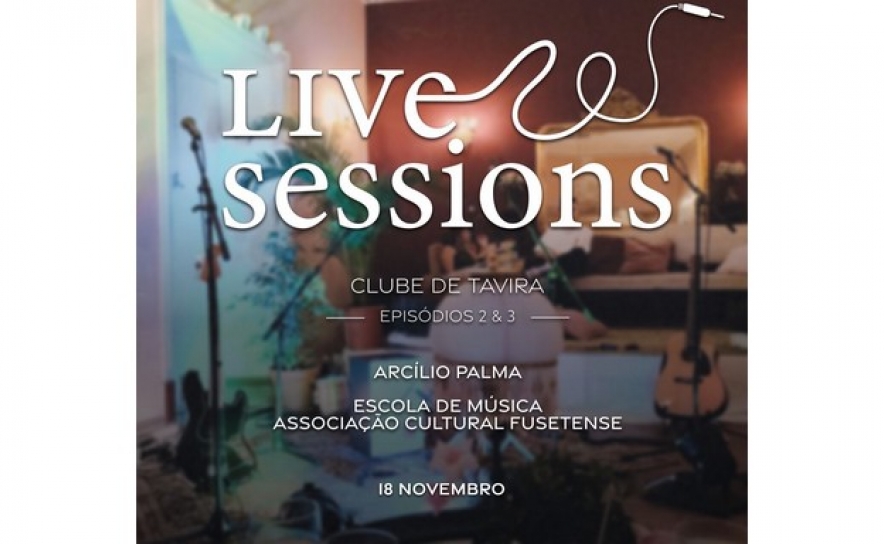 Live Sessions - Clube de Tavira está de volta com dois concertos no salão nobre