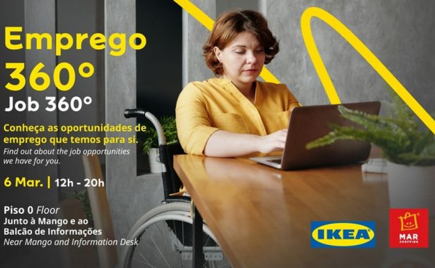 «Emprego 360º» regressa ao MAR Shopping Algarve com mais de 650 vagas em aberto
