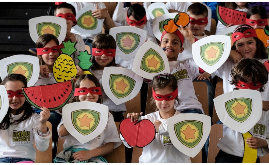 Projeto «Heróis da Fruta» quer chegar a todas as escolas do País