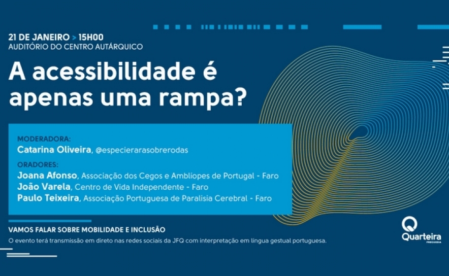 «A acessibilidade é apenas uma rampa?» debate-se em Quarteira