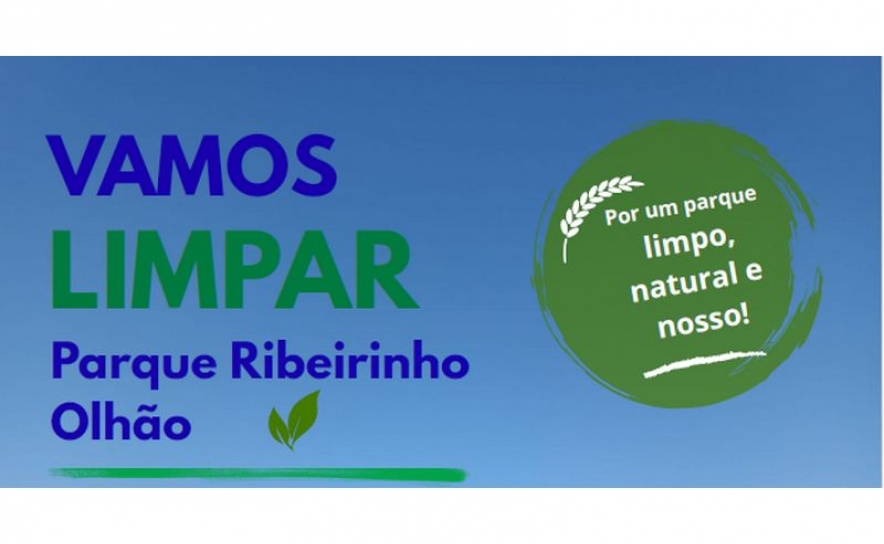Para um Parque Ribeirinho mais limpo. Aceita o desafio?