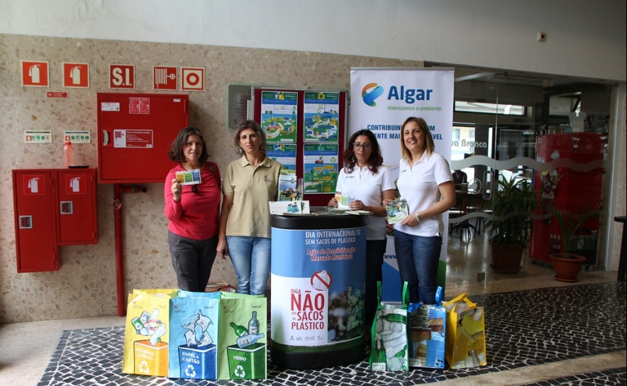 Município de São Brás de Alportel promove alternativas aos sacos de plástico 