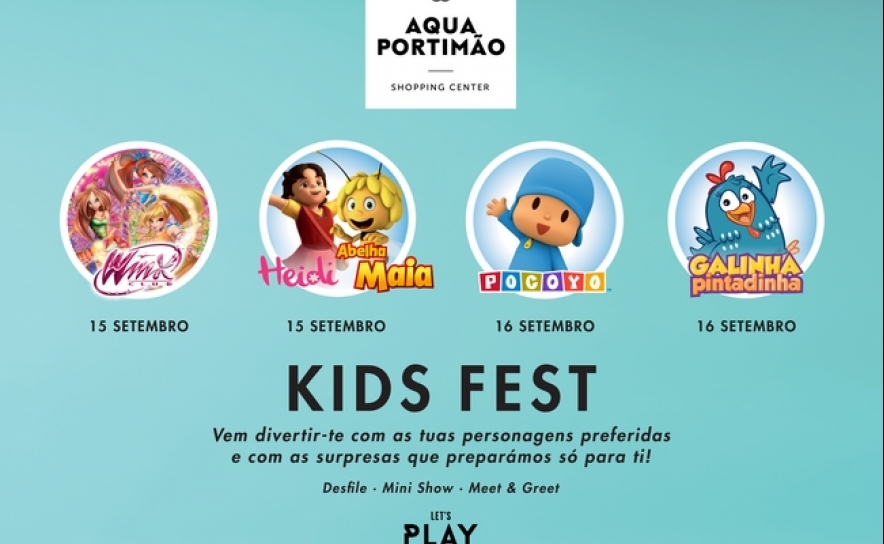 KIDS FEST CHEGA AO AQUA PORTIMÃO 