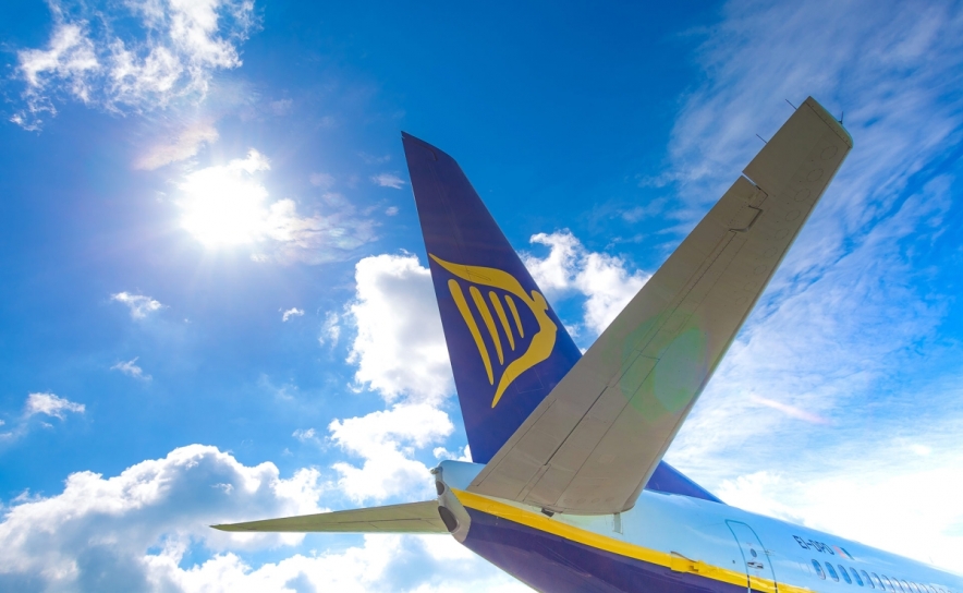 Tráfego de janeiro da Ryanair sobe 69% e chega aos 11,8 milhões de passageiros