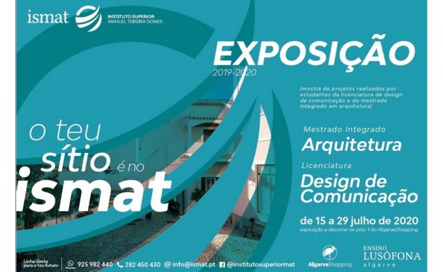 AlgarveShopping expõe trabalhos de arte dos alunos do ISMAT