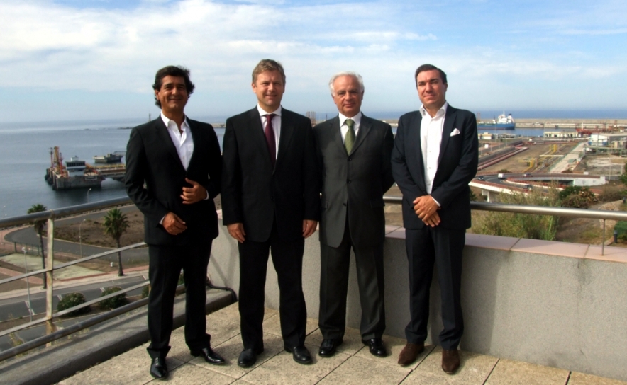 Embaixador da Dinamarca visitou o Porto de Sines