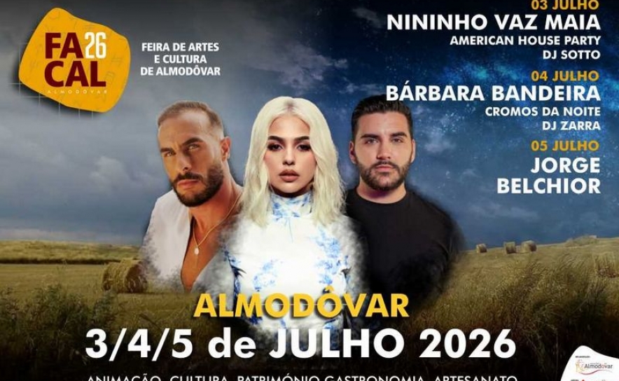 Almodôvar recebe Feira de Artes e Cultura entre 3 e 5 de julho