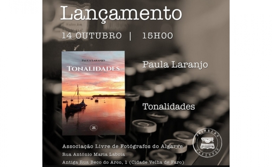 Apresentação de novo livro de poesia «Tonalidades» de Paula Laranjo