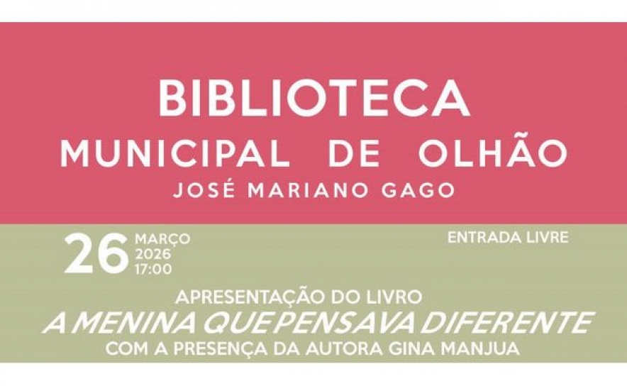 Apresentação do livro «A menina que pensava diferente»