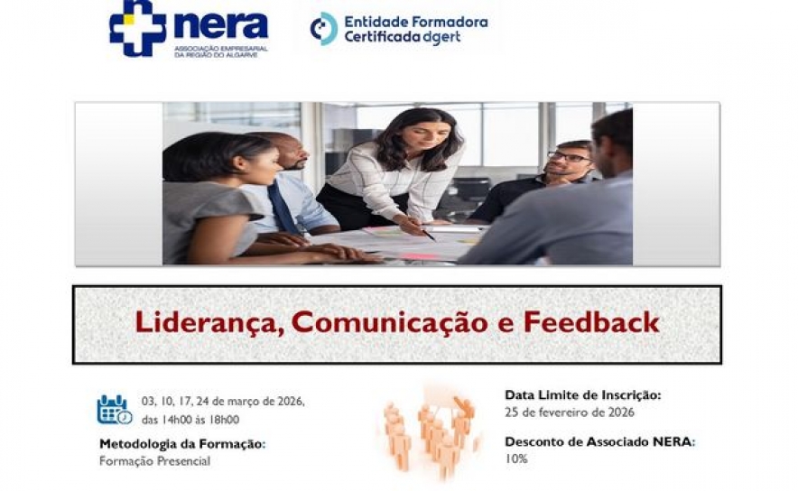 Formação Presencial- Liderança, Comunicação e Feedback