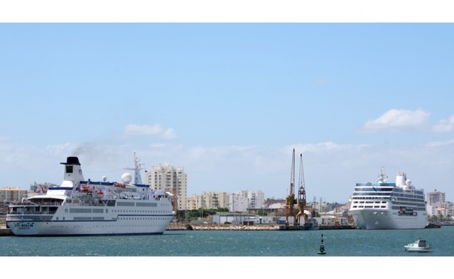 Intervenção em curso no Porto de Portimão permitirá acostagem simultânea de dois navios 