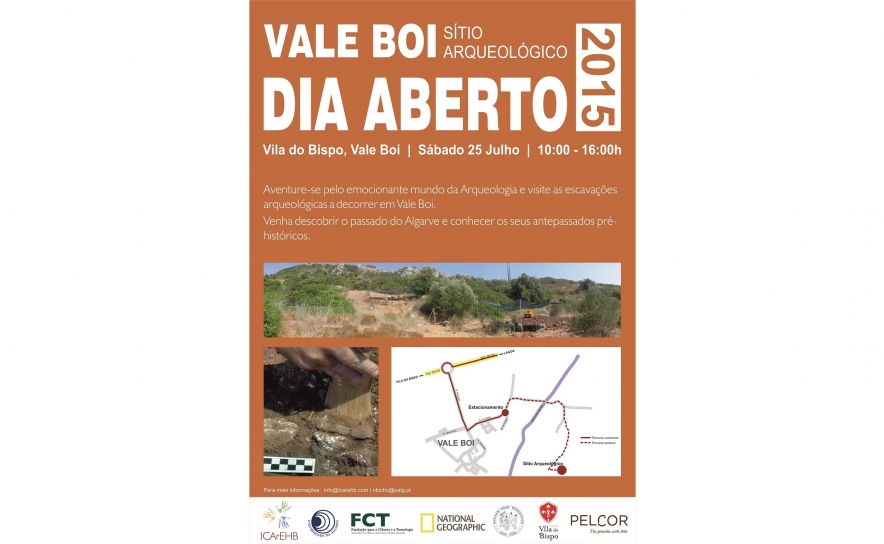 Dia Aberto no Sítio Arqueológico de Vale de Boi - Budens 