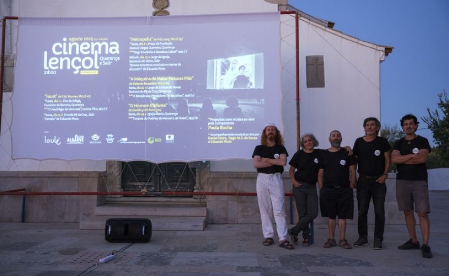 Equipa Cinema Lençol, Foto de Eduardo Pinto
