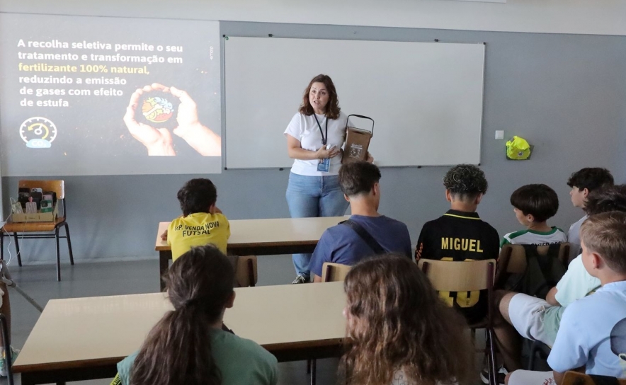 Ação de valorização dos resíduos orgânicos