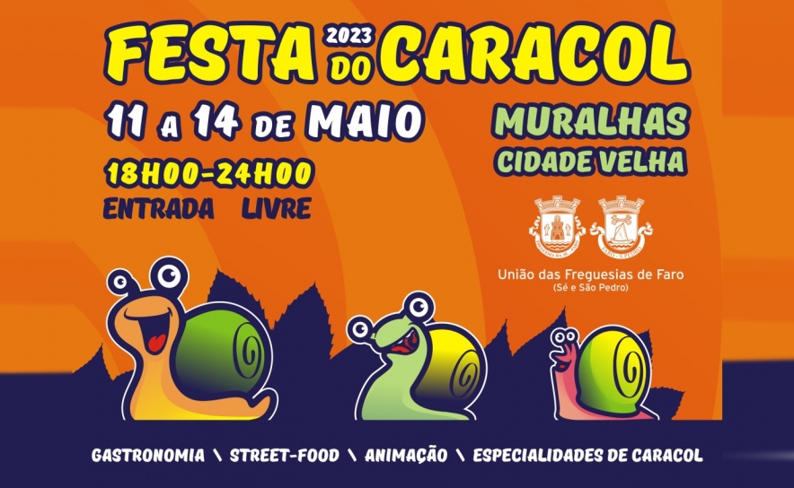 Festa do Caracol regressa a Faro de 11 a 14 de maio