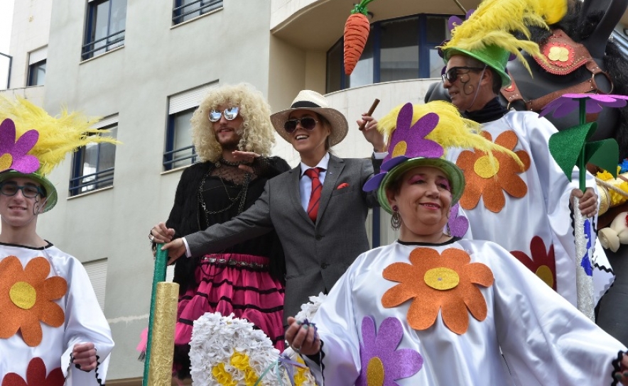 Gravação de episodio da novela Paixão no Carnaval de Loulé