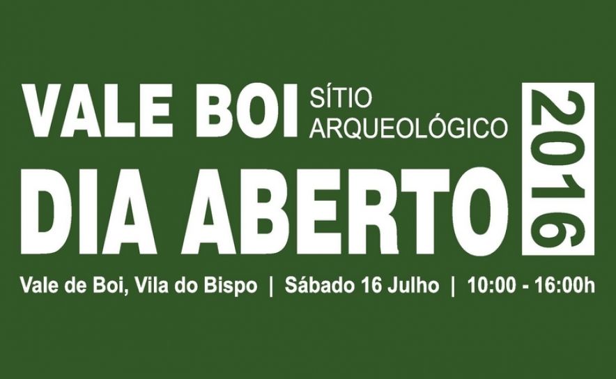 Dia Aberto no Sítio Arqueológico de Vale de Boi - Budens 