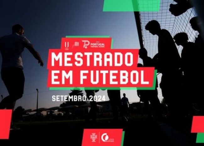 Inscrições abertas: Mestrado em Futebol da Faculdade de Motricidade Humana