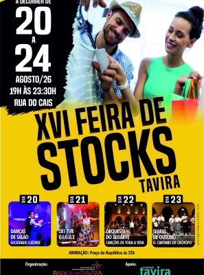 Feira de Stocks promove comércio local de Tavira