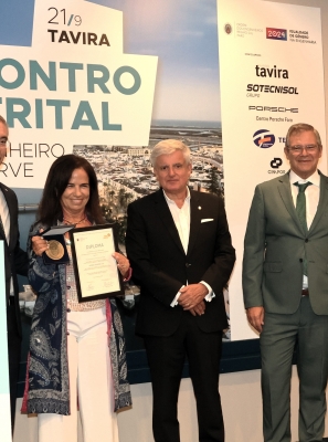 Engª Catarina Cruz distinguida com Prémio Carreira no Encontro Distrital do Engenheiro do Algarve 2024