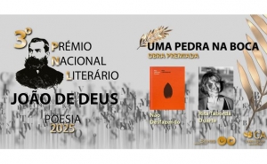 «UMA PEDRA NA BOCA», DE RITA TABORDA DUARTE, VENCE PRÉMIO NACIONAL JOÃO DE DEUS (POESIA)