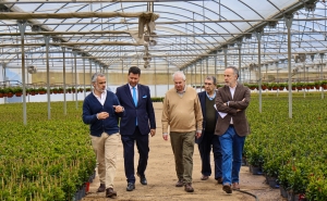 Secretário de Estado da Agricultura visitou viveiros de produção ornamental no Algarve