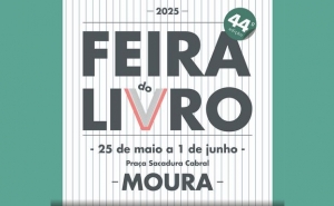 Praça Sacadura Cabral recebe a 44.ª Feira do Livro de Moura 