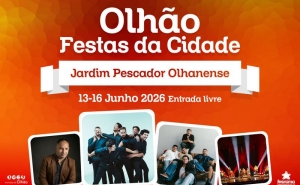 Festas da Cidade de Olhão regressam ao Jardim Pescador Olhanense com quatro noites de música
