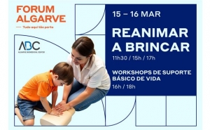 FORUM ALGARVE PROMOVE WORKSHOPS PARA CRIANÇAS DEDICADOS AO SUPORTE BÁSICO DE VIDA