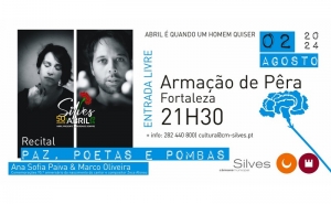 FORTALEZA DE ARMAÇÃO DE PÊRA É PALCO DE RECITAL DE HOMENAGEM A ZECA AFONSO 