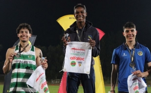 OURO E NOVO RECORDE PESSOAL PARA O ATLETA ALGARVIO USSUMANI DJUMO