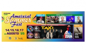 TAXI e Pete Tha Zouk são os grandes destaques do Ameixial Summer Fest 2025