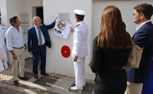 Inauguração do edifício habitacional em Quarteira