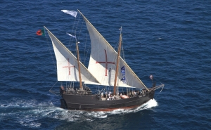 Portimão a bordo da caravela «Vera Cruz»