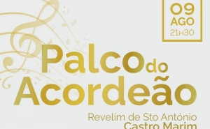 Revelim de Santo António vai ser o Palco do Acordeão de Castro Marim