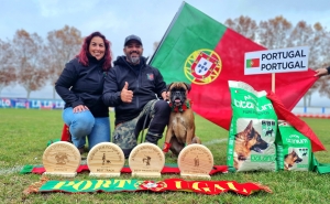 Treinador algarvio é campeão nacional de pistagem canina