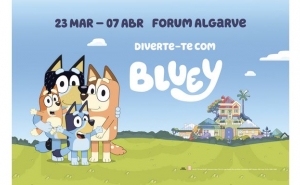 FORUM ALGARVE RECEBE VISITA DA SÉRIE INFANTIL DO DISNEY JÚNIOR «BLUEY»