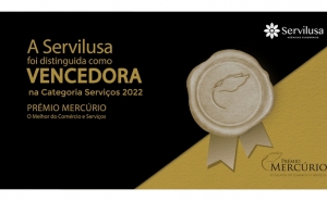 Servilusa vence Prémio Mercúrio | Categoria «Serviços 2022»