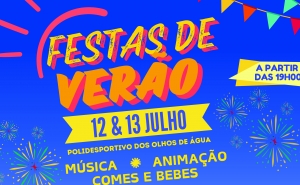 Música e muita animação no menu das Festas de Verão de Olhos de Água